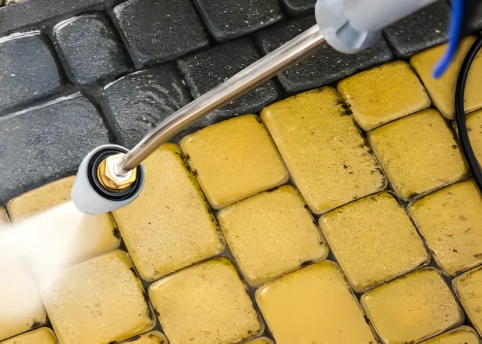 Professional residential pressure cleaning Melbourne restoring outdoor surfaces with high-pressure washing for a spotless and refreshed look